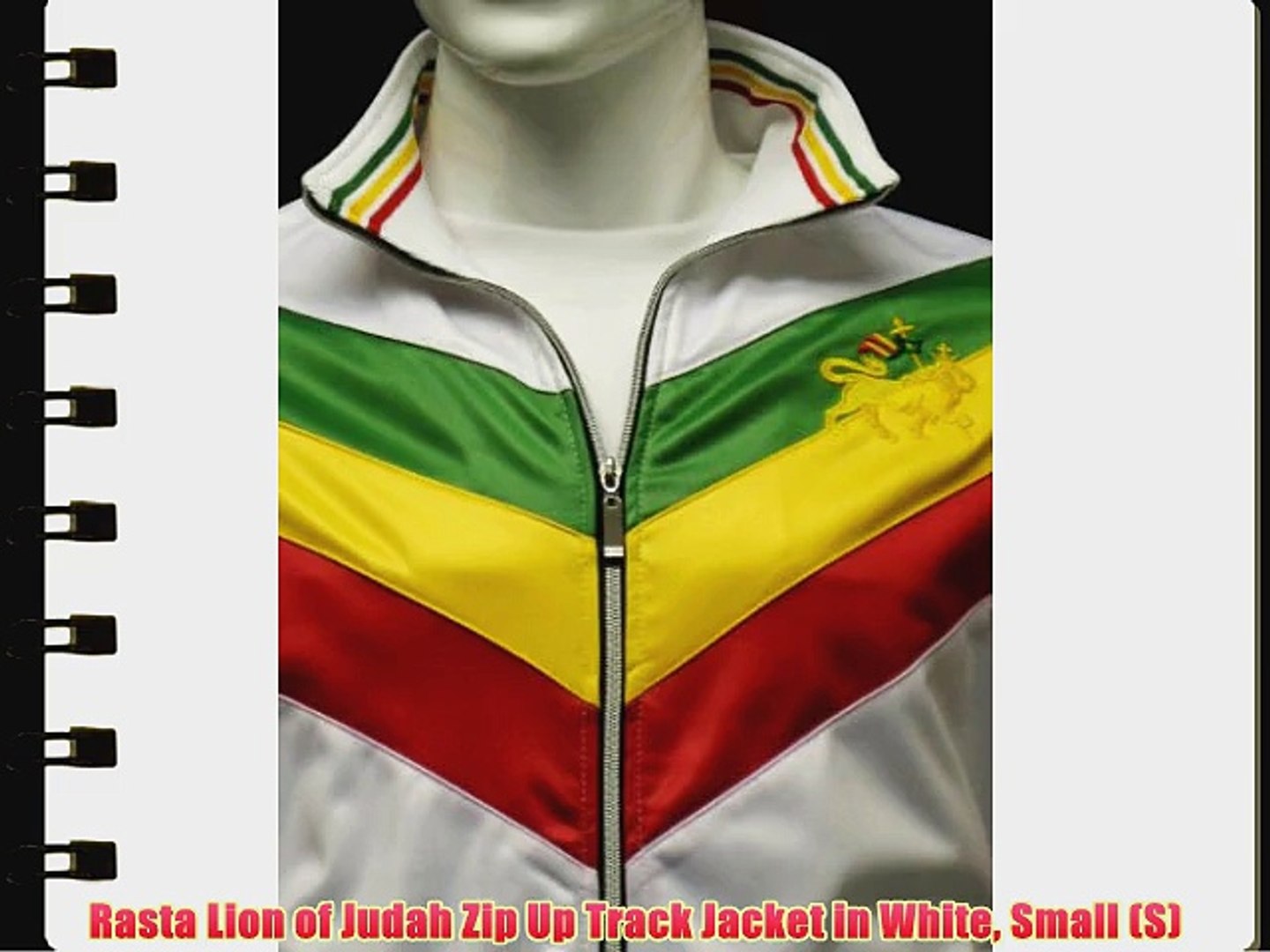 rasta track jacket