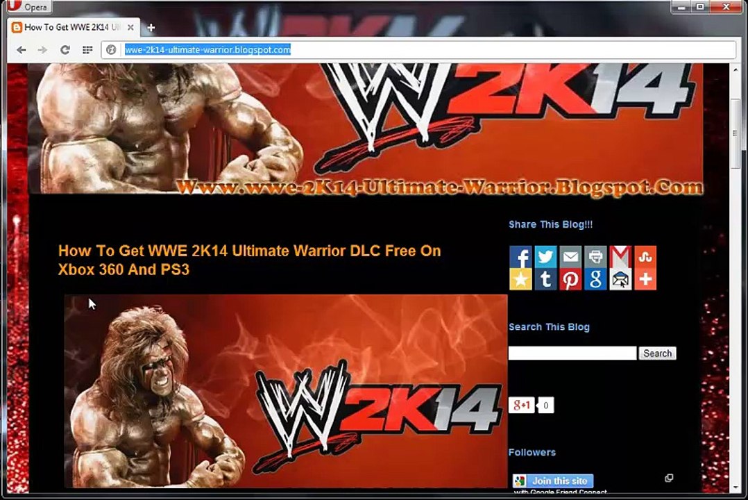 How to Install/Unlock WWE 2K14 Ultimate Warrior DLC (Xbox360,xboxone,PS3,PS4) Updated 2015