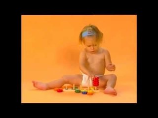 E.Q Baby - משחיל טבעות צבעוני- wooden colored rings toy