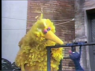 Sesame Street - Grover demonstrates 2 chin ups
