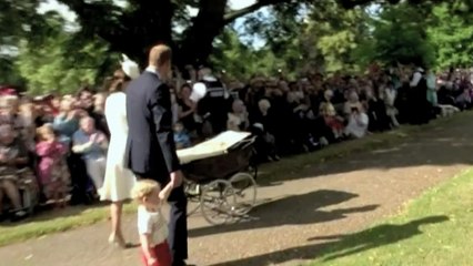 مراسم عماد الاميرة شارلوت تمت في ساندرينغهام