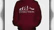 Scuba Diving Evolution of Man - Unisex Hoodie - Mens/Womens/Ladies Size 2X-Large Colour Aniseed