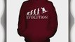 Snowboarder Evolution of Man - Kids Hoodie - Boys/Girls/Childrens Age 1-2 Colour Aniseed Pip