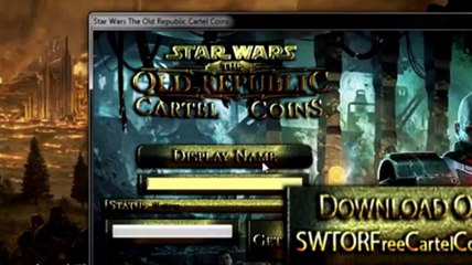 Star Wars the Old Republic Credits hack free Download Updated 2015
