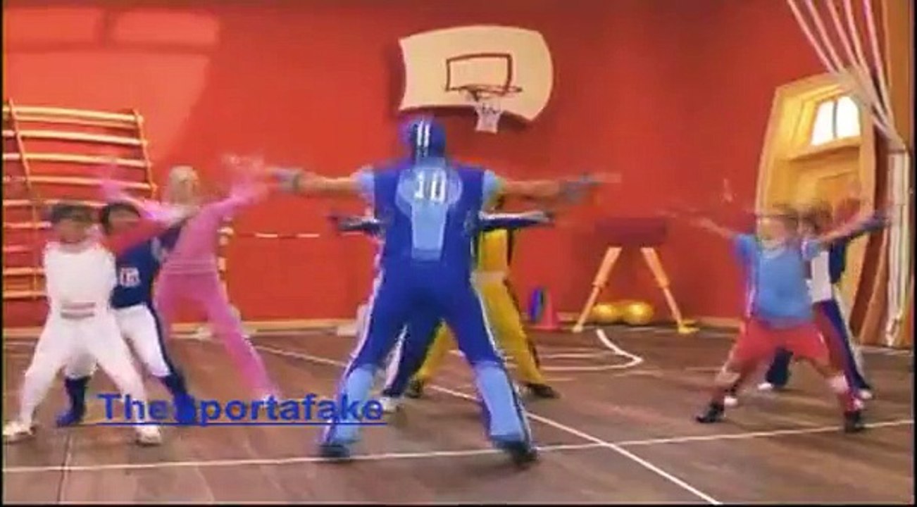 LazyTown Extra - Arte Inteligente - Ejercicio Con Sportacus (Español Latino)