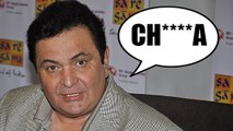 Rishi Kapoor Called Ch****A On Twitter