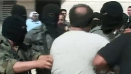 فض احتجاج لأنصار حماس برام الله