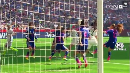 كأس العالم للسيدات: أمريكا 5-2 اليابان