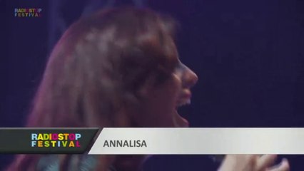 Annalisa - Vincero' - Live  Radio Stop Festival 05 07 2015