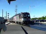 NJ Transit ALP-44 #4400 leaving Red Bank NJ