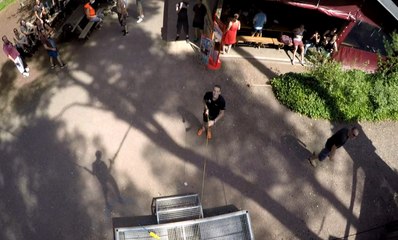 On a testé pour vous la "Catapulte Aventure" avec une caméra GoPro à Pierre-Percée