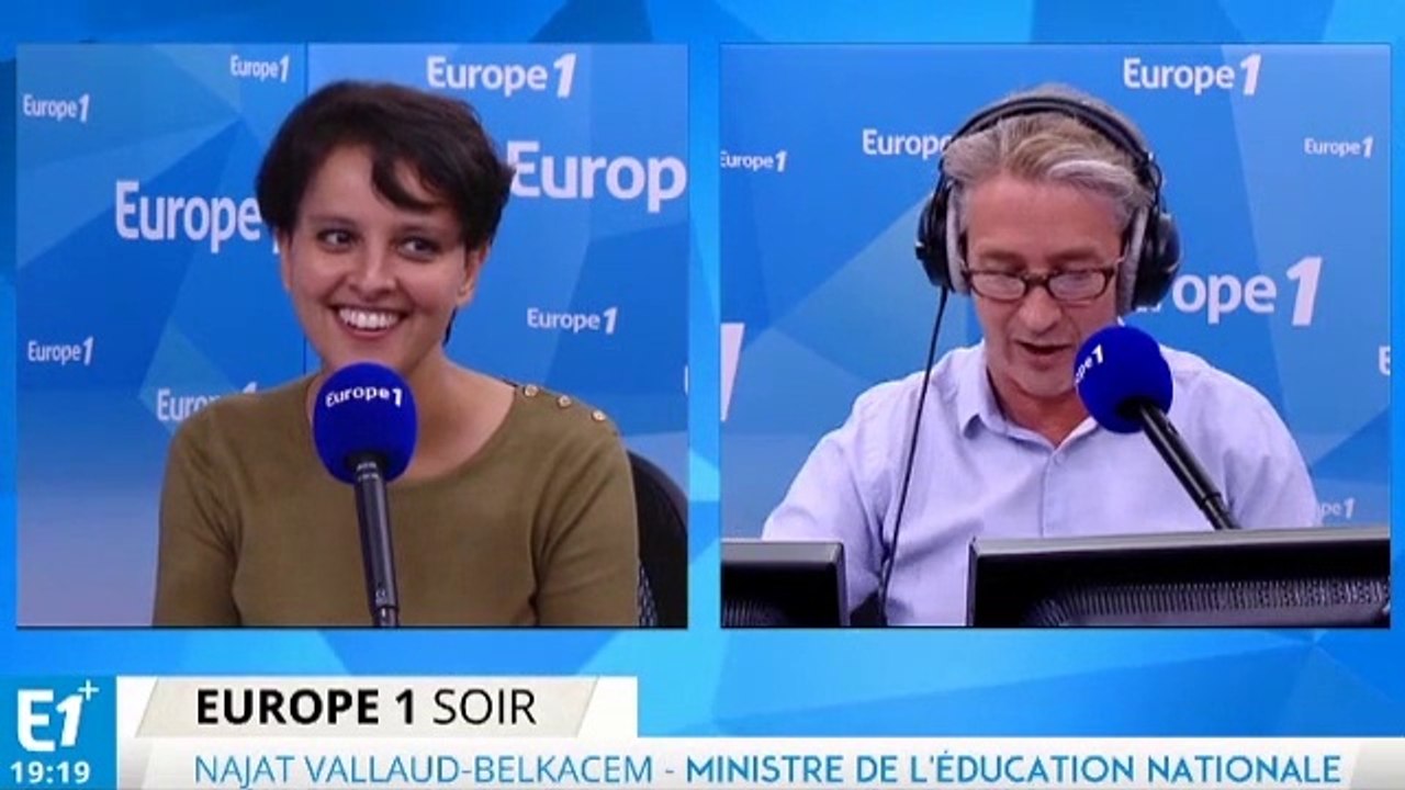 "Meilleurs Bacheliers" : Najat Vallaud-Belkacem présente le dispositif sur Europe1