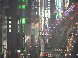 Live Webcam In Tokyo Japan in Ginza at night 10-2-2006