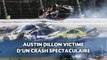 NASCAR: Victime d'un crash spectaculaire, il sort de sa voiture comme si de rien n'était