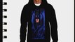 Wellcoda | Panther Angry Animal Mens NEW Glowing Cat Black Hoodie 2XL