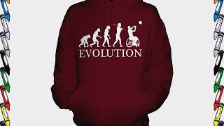 Wheelchair Basketball Evolution of Man - Unisex Hoodie - Mens/Womens/Ladies Size 2X-Large Colour