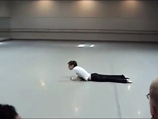 Paralyzed girl dancing