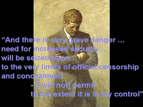 JFK - Kennedy - new world order - illuminati - speech