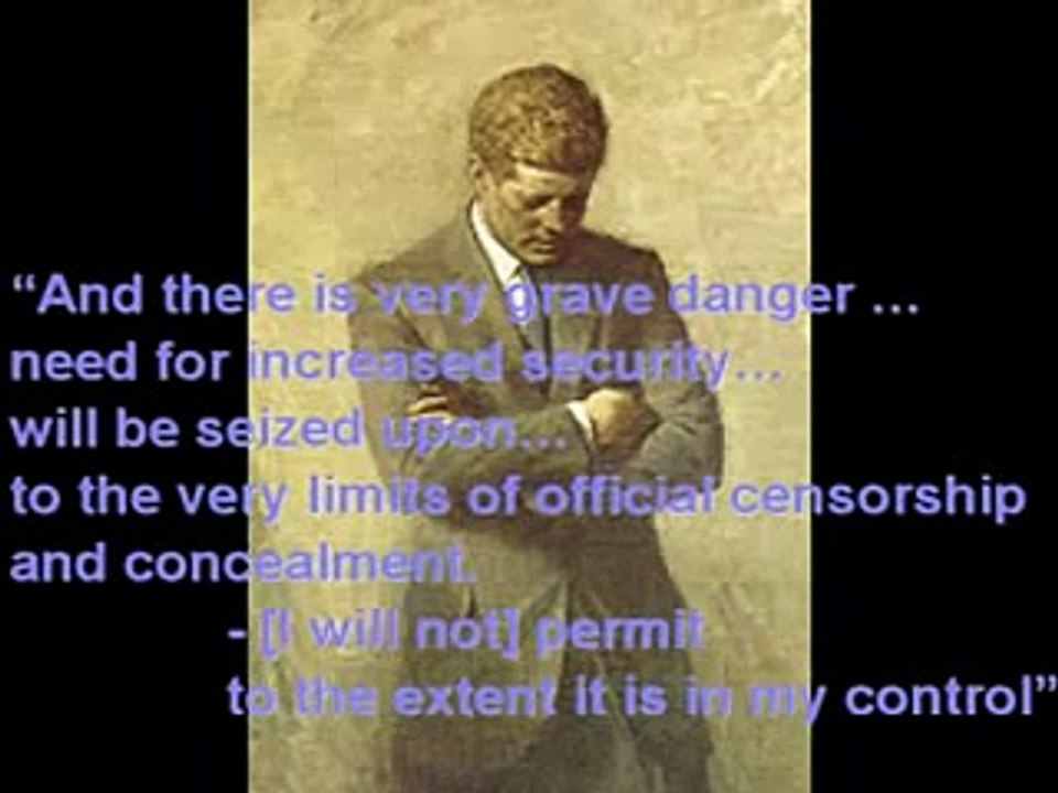 JFK - Kennedy - new world order - illuminati - speech