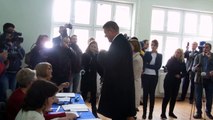 Klaus Iohannis a votat la Sibiu