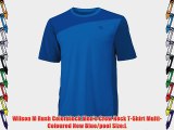 Wilson M Rush Colorblock Men's Crew Neck T-Shirt Multi-Coloured New Blue/pool Size:L