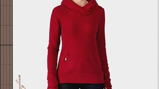 Bench Women's Figureskat Long Sleeve Hoodie Dark Red Size 12 (Manufacturer Size:Medium)