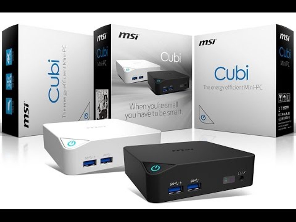 MSI Cubi: Unboxing