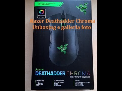 Razer DeathAdder Chroma: Unboxing | Esclusiva italiana