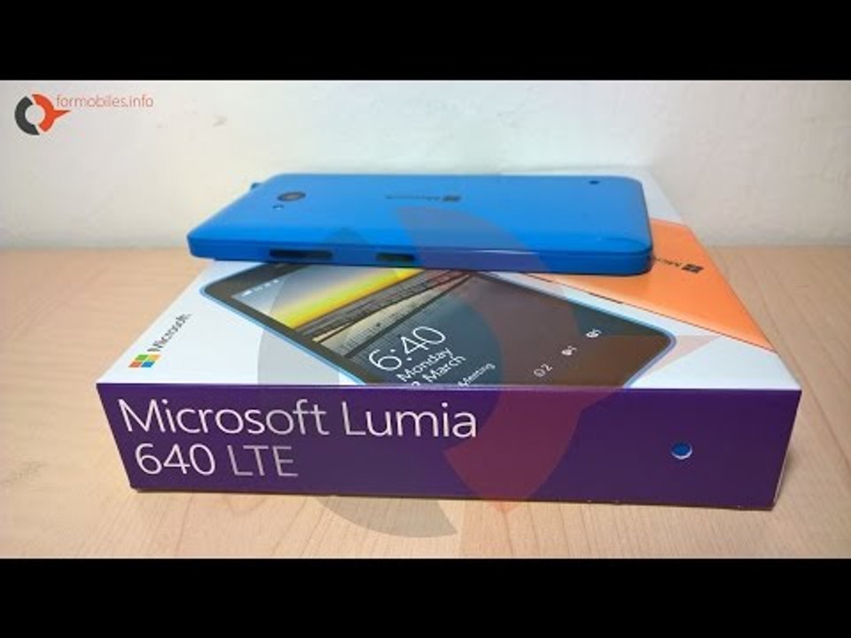 Lumia 640 LTE: Recensione