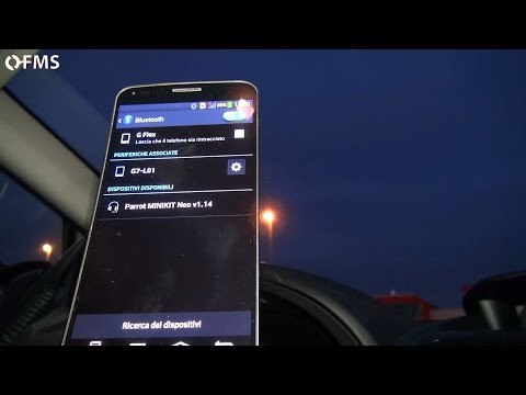 Parrot MINIKIT Neo Glam Edition: Come fare il pairing bluetooth