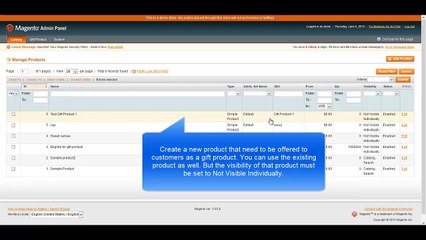 Free Gift Magento Extension - How To Install