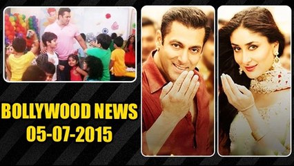 Salman Khan Shoots Bajrangi Bhaijaan NEW PROMO With Kids | 06th July 2015