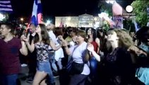 Grecia: la festa in piazza dopo la vittoria del 