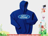 Ford Oval Hooded Sweatshirt Hoody-royal-large