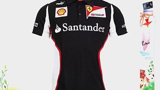 Puma Men's Scuderia Ferrari Team Polo T-Shirt S Black