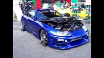 Toyota Supra JDM 2JZ Burnout Drag