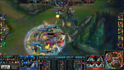 T8 vs C9 NA LCS Championship series Summer Split 2015 W6D2 Team 8 vs Cloud 9 game highlights