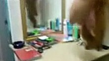 [ back up ] 半裸虐狗男狂毆玩具貴賓狗 15 分鐘足本片段