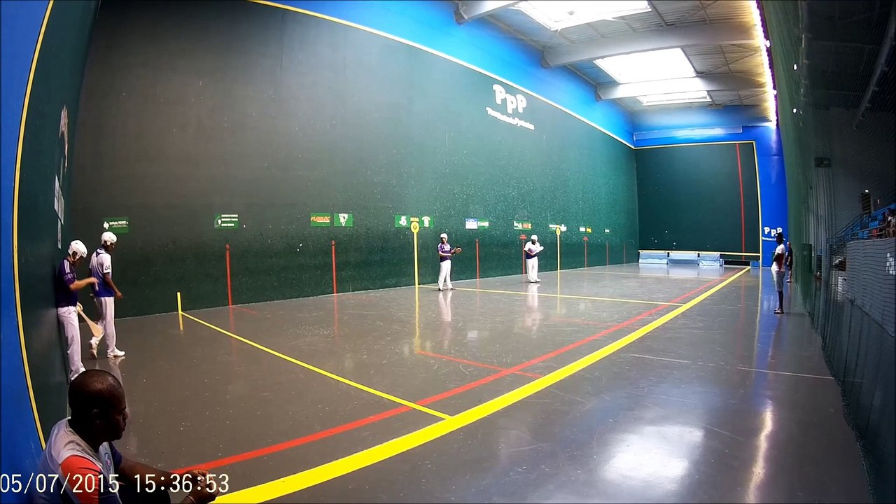 Pelotari Club Chaudron (D. Welmant et M. Ramin) contre Saint-Martin Seignanx (T. Laborde et P. Luberriaga)