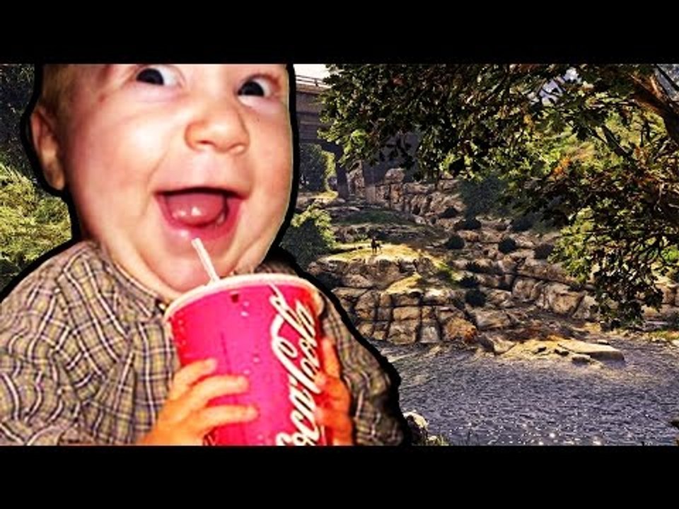 UN KIKOO BOIT DU COCA PAR LE NEZ !!