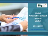 Global Automotive Exhaust Systems Market to grow at a CAGR of 4.75% between 2015-2019