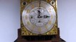 Beautiful 8 Bell grandfather regulator Clock with maintaining power, dead beat & 6 spoke wheels