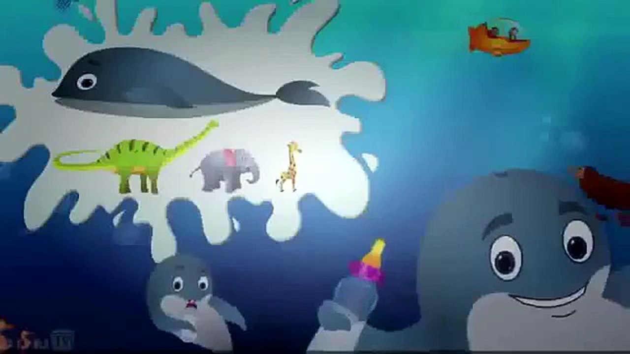 Blue Whale Song | ChuChuTV Sea World | Animal Songs For Children ...