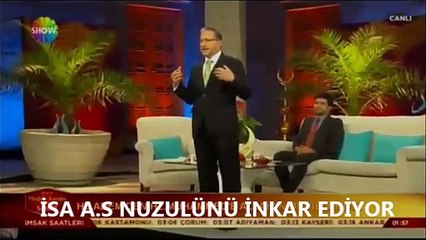 Mustafa Karataş Hz. İsa nuzülünü inkar ediyor İhsan Hoca cevap veriyor