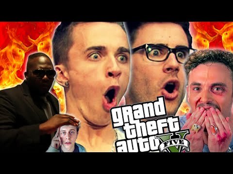 LES YOUTUBERS SUR GTA V ! SQUEEZIE, CYPRIEN.. #TUTOS