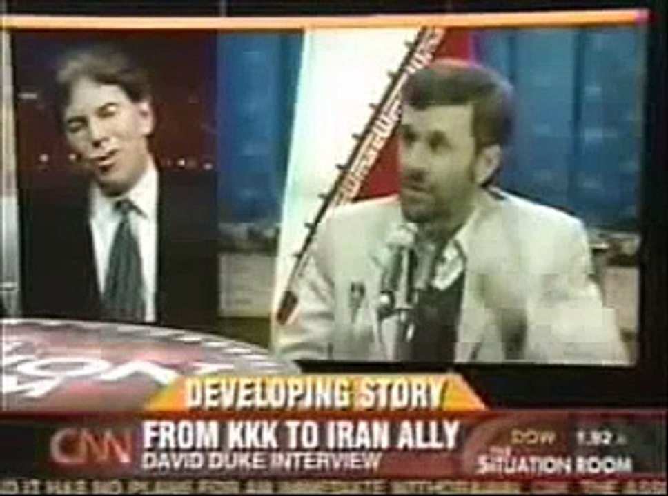 Representative Dr. David E. Duke, Ph.D. Blasts CNN & Zionist Wolf Blitzer