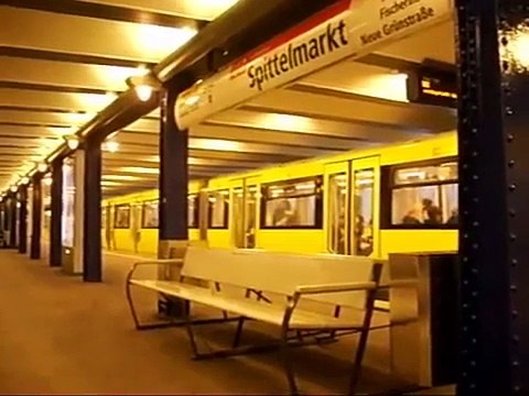 U-Bahn Berlin Der U-Bahnhof Spittelmarkt U2
