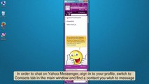 How to chat on Yahoo! Messenger