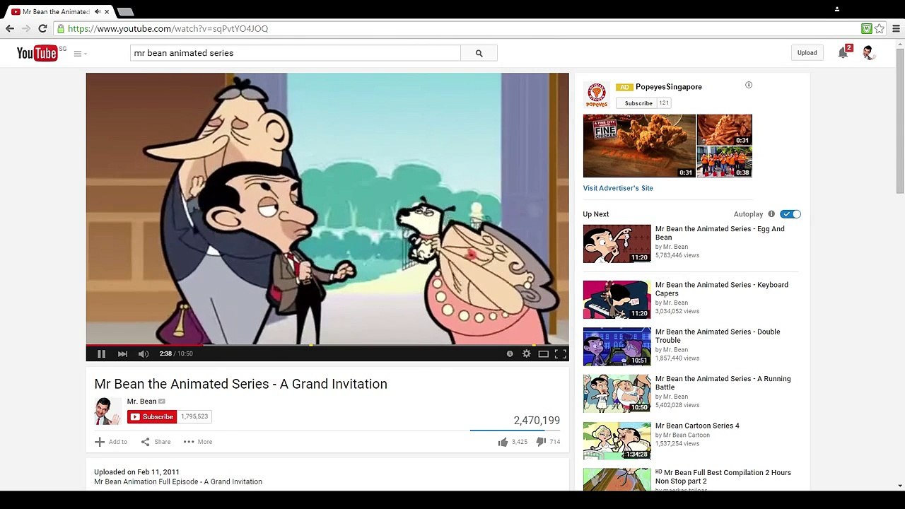 Mr Bean the Animated Series - The Grand Invitation