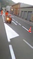 Amazing Fastest Road Lines Painting Ever - Italy